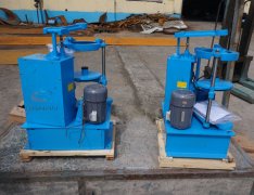 石嘴山拍擊式標準振篩機已發貨，張經理請注意查收！